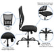 Big & Tall 400 lb. Rated Black Mesh Executive Swivel Ergonomic Office Chair