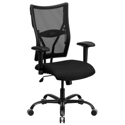 HERCULES Series Big & Tall 400 lb. Rated Mesh Executive Swivel Ergonomic Office Chair with Adjustable Arms