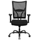 Big & Tall 400 lb. Rated Black Mesh Swivel Ergonomic Chair with Adjustable Arms