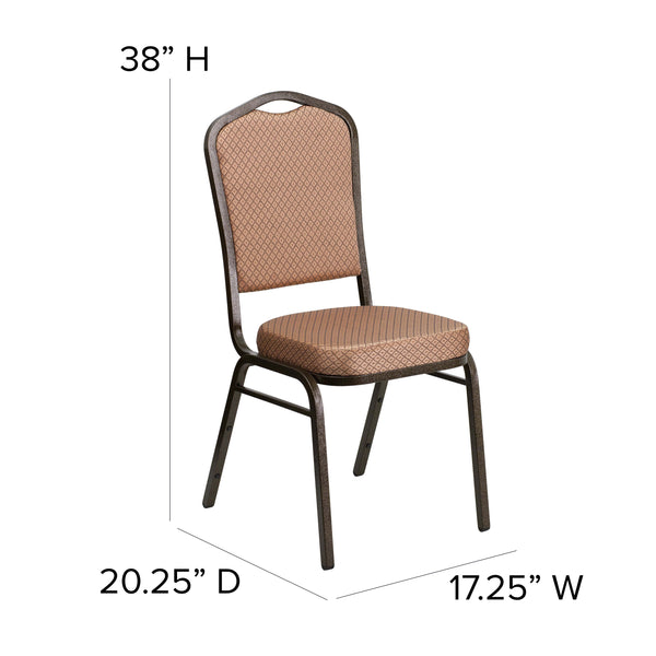 Burgundy Fabric/Silver Vein Frame |#| Crown Back Stacking Banquet Chair in Burgundy Fabric - Silver Vein Frame