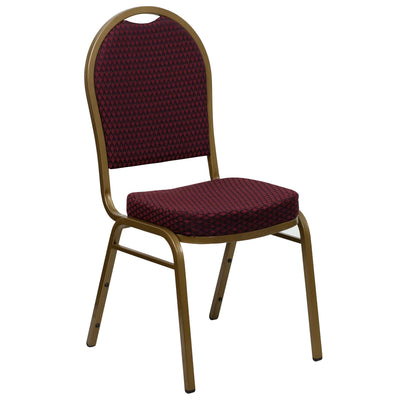 HERCULES Series Dome Back Stacking Banquet Chair