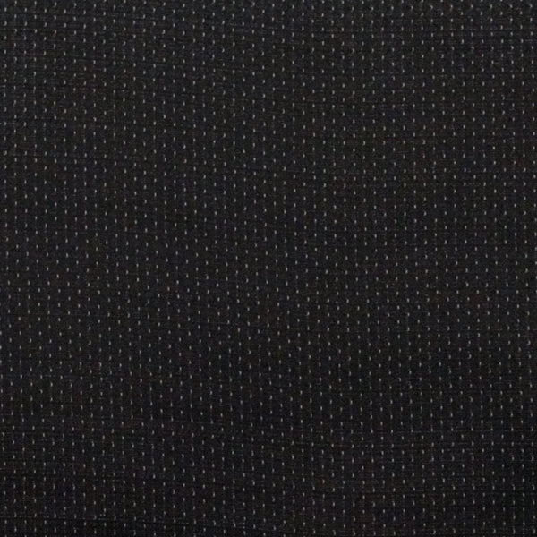 Navy Patterned Fabric |#| Heavy Duty Navy Blue Dot Fabric Stack Chair with Arms - Reception Furniture