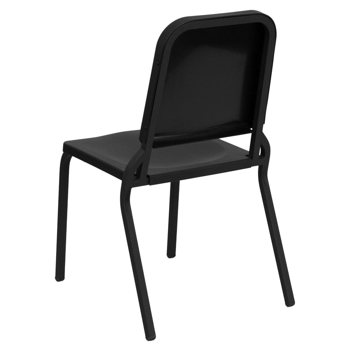 Black High Density Stackable Melody Band/Music Chair - School & Classroom Chair