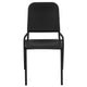 Black High Density Stackable Melody Band/Music Chair - School & Classroom Chair