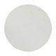 White |#| 60" Round Antique Rustic Solid Pine Farmhouse Folding Table in White