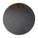 Mahogany |#| 60" Round Antique Rustic Solid Pine Farmhouse Folding Table in Mahogany