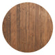 Antique Rustic |#| 60" Round Antique Rustic Solid Pine Folding Farm Dining Table