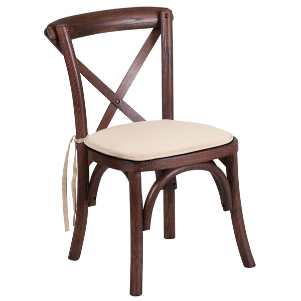 X back wood clearance chairs