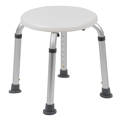 HERCULES Series Tool-Free and Quick Assembly, 300 Lb. Capacity, Adjustable Bath & Shower Stool