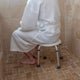 Gray |#| Tool-Free 300 Lb. Capacity, Adjustable Gray Bath & Shower Stool
