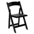 HERCULES Series Wood Folding Chair with Vinyl Padded Seat