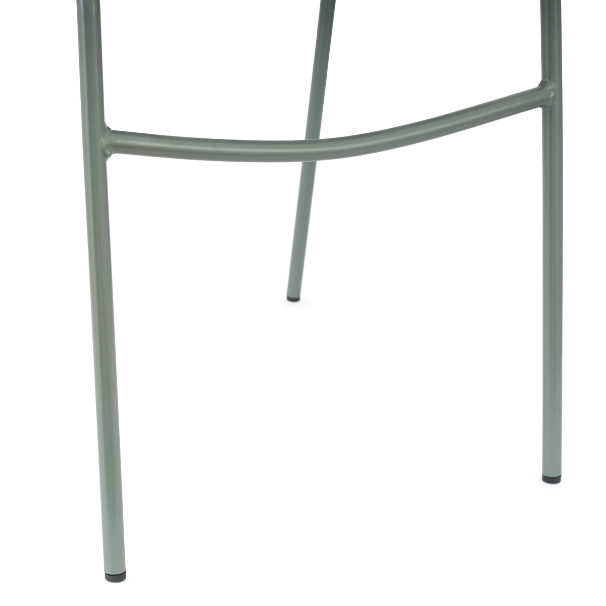 Navy Plastic/Gray Frame |#| Stackable Chair with Vented Back and Waterfall Seat in Black