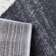 Gray,8' x 10' |#| Modern Geometric Design Area Rug in Black, Gray, and White - 8' x 10'