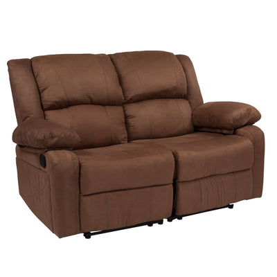 Harmony Series Loveseat with Two Built-In Recliners - View 1