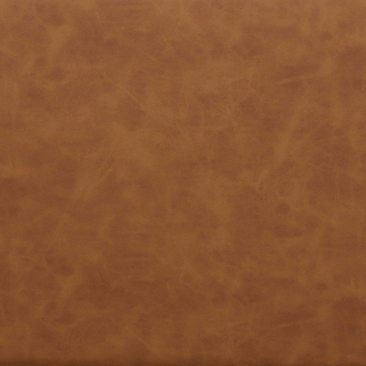 Cognac LeatherSoft |#| Contemporary Cognac LeatherSoft Pillow Back Recliner - Living Room Furniture