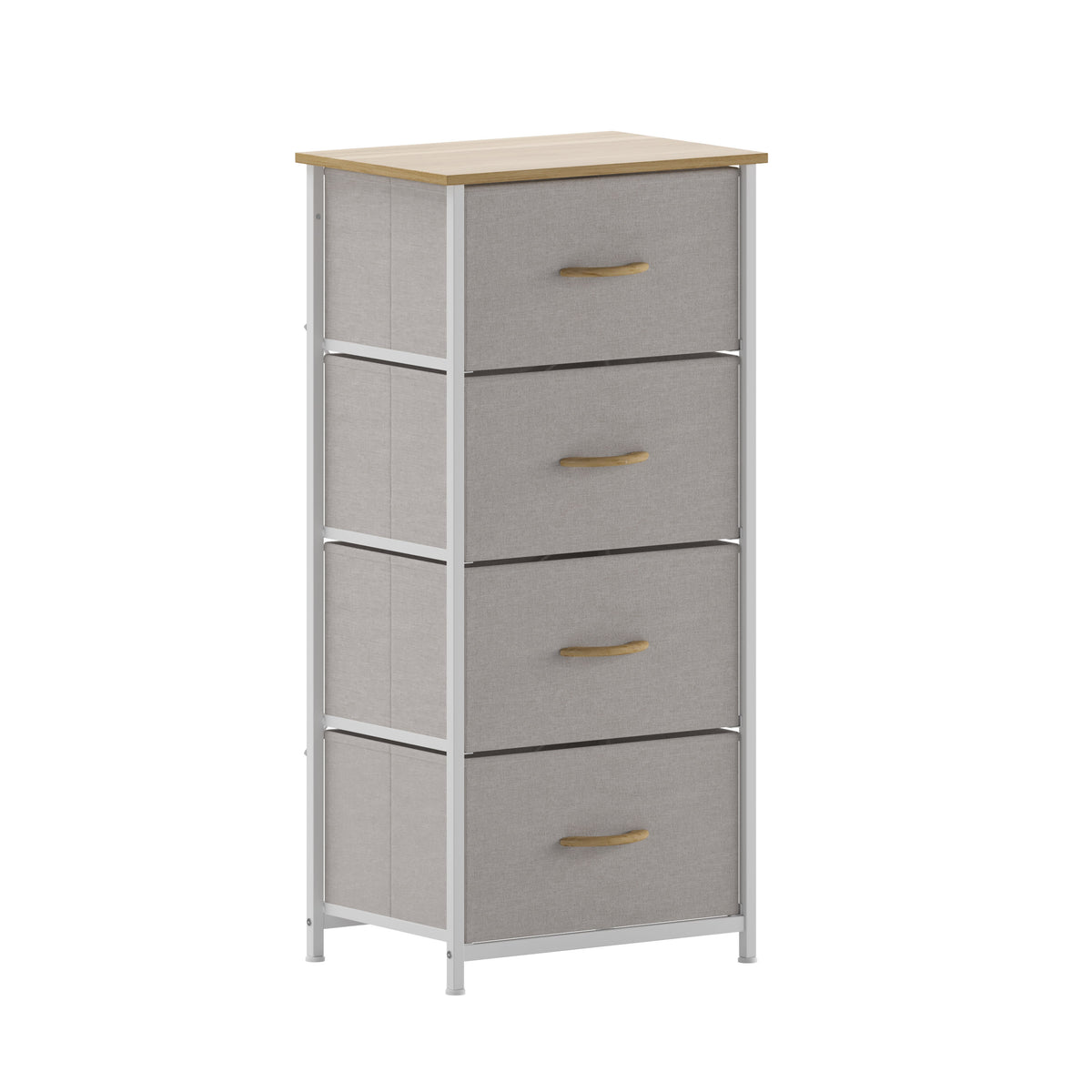 4 Drawer Storage Dresser WX-5L203L-W- BizChair 4 Drawer Storage Dresser WX-5L203L-W- BizChair