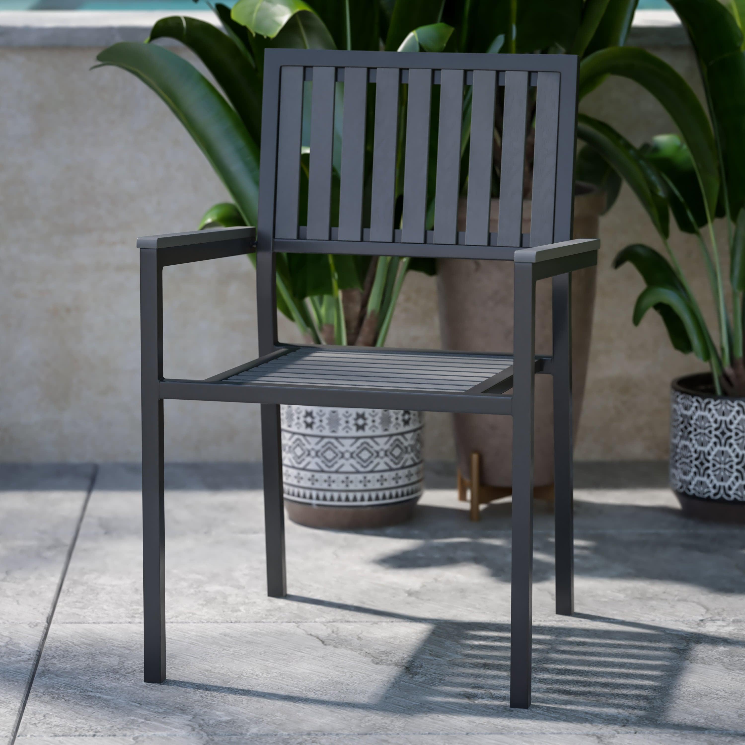 outdoor resin seating