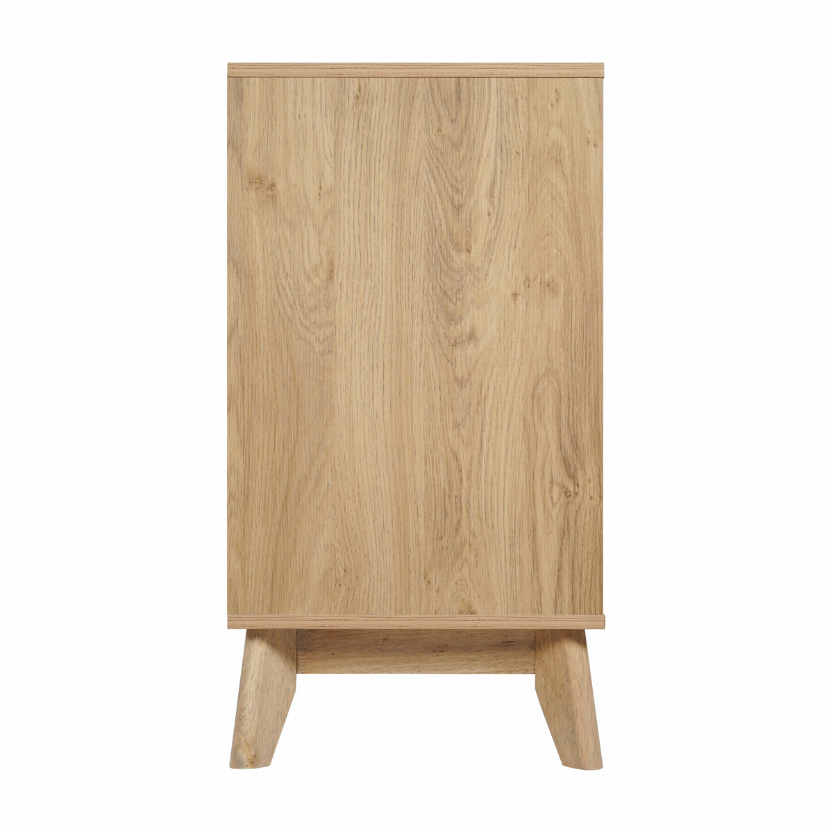 Light Natural |#| 60" Buffet Cabinet with 4 Soft Close Doors and Adjustable Shelves - Lt Natural