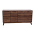 Hatfield Mid-Century Modern 4 Door Storage Buffet Sideboard, 4 Soft Close Doors, Adjustable Shelves, TV Stand for up to 64" TV's