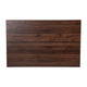 Mid-Century Modern Wooden Dining Table with Tapered Legs in Dark Walnut-Seats 4