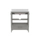 Gray,30" |#| 30 Inch Bathroom Vanity with Undermount Sink, Cabinet, and Drawer in Gray