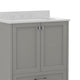 Gray,30" |#| 30 Inch Bathroom Vanity with Undermount Sink, Cabinet, and Drawer in Gray