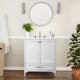 White,30" |#| 30 Inch Bathroom Vanity with Undermount Sink, Cabinet, and Drawer in White