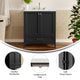 Black Frame/Gold Hardware,30" |#| 30 Inch Bathroom Vanity with Undermount Sink, Cabinet, and Drawer in Black