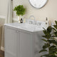 Gray,36" |#| 36 Inch Bathroom Vanity with Undermount Sink, Cabinet, and Drawer in Gray
