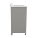 Gray,36" |#| 36 Inch Bathroom Vanity with Undermount Sink, Cabinet, and Drawer in Gray