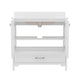 White,36" |#| 36 Inch Bathroom Vanity with Undermount Sink, Cabinet, and Drawer in White