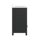 Black Frame/Black Hardware,30" |#| 30 Inch Bathroom Vanity with Undermount Sink, Cabinet, and Drawer in Black