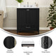 Black,30" |#| 30 Inch Bathroom Vanity with Undermount Sink, Cabinet, and Drawer in Black