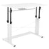 Height Adjustable (27.25-35.75"H) Sit to Stand Home Office Desk