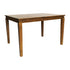 Brown Matte |#| Solid Wood 47 Inch Commercial Grade Dining Table for 4 in Brown Matte Finish