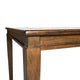 Brown Matte |#| Solid Wood 60 Inch Commercial Grade Dining Table for 4 in Brown Matte Finish
