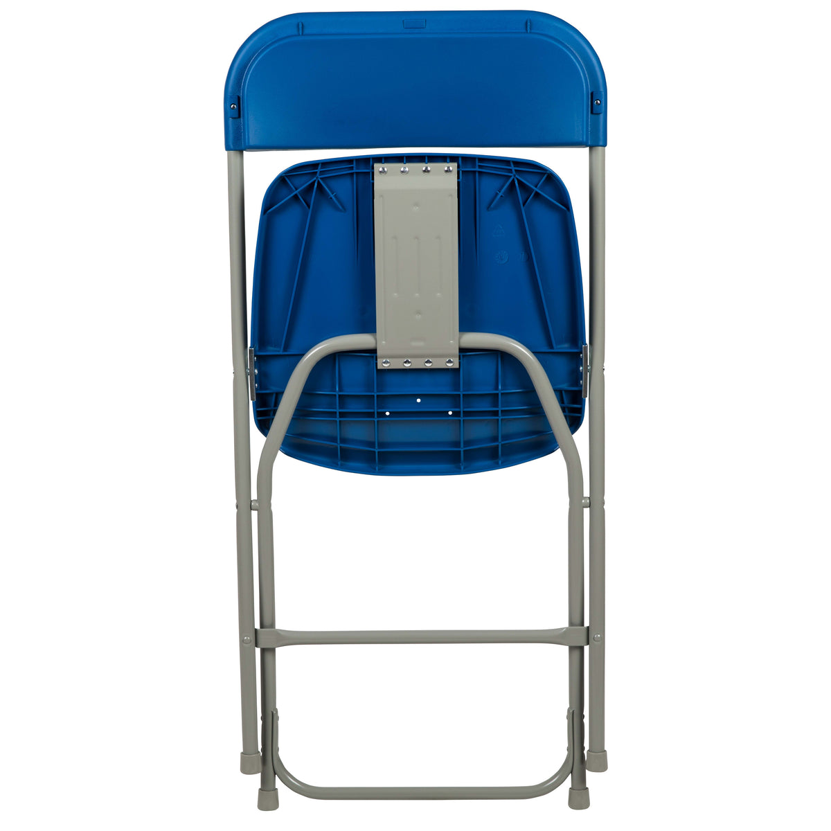 Blue |#| Folding Chair - Blue Plastic – 650LB Weight Capacity - Event Chair