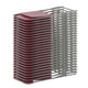 Red |#| Folding Chair - Red Plastic – 650LB Weight Capacity - Event Chair