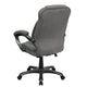 Gray Microfiber |#| High Back Gray Microfiber Executive Swivel Ergonomic Office Chair with Arms