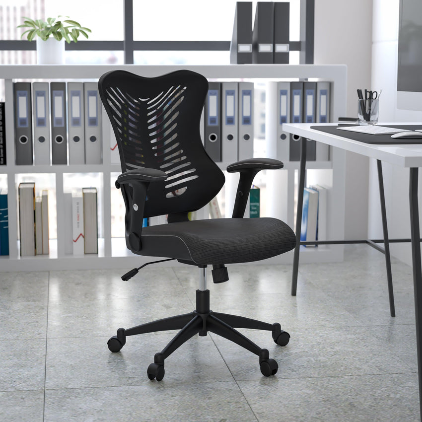 High Back Designer Mesh Executive Swivel Ergonomic Office Chair with Adjustable Arms