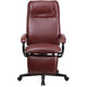 Burgundy |#| High Back Burgundy LeatherSoft Executive Reclining Ergonomic Office Chair