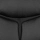High Back Black LeatherSoft Executive Swivel Office Chair w/ Slight Mesh Accent