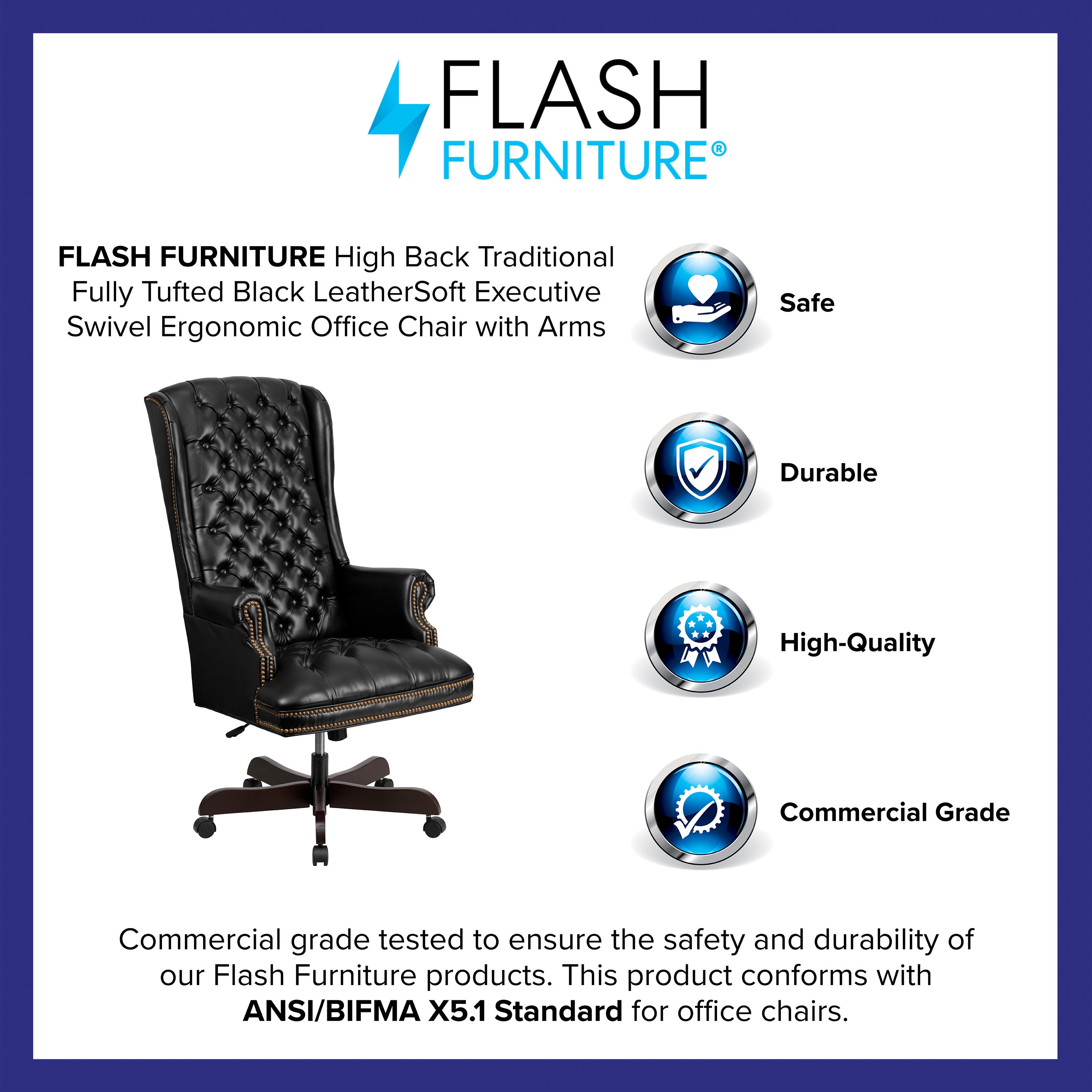 High Back Exec Office Chair CI-360- – BizChair