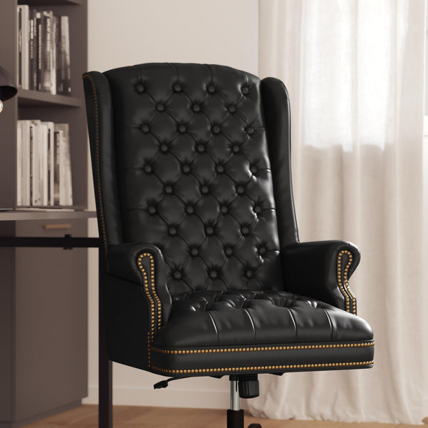 HomeZeer Black And Gold Office Chair, Ergonomic High Back Executive Desk Chair Wheels Arms Modern Pu Leather Computer Chair Rocking Function Black Set 2 HomeZeer Black And Gold Office Chair, Ergonomic High Back Executive Desk Chair Wheels Arms Modern Pu Leather Computer Chair Rocking Function Black Set 2
