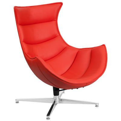 Home Office Swivel Cocoon Chair - Living Room Accent Chair - View 1