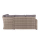 Gray Cushions/Gray Frame |#| Indoor/Outdoor Conversation Set with Sofa and Table in Gray