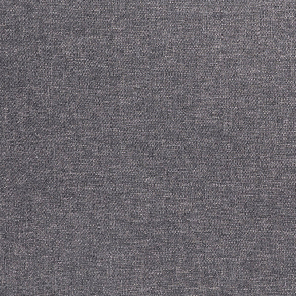 Slate Gray |#| Compact Slate Gray Faux Linen Upholstered Tufted Loveseat with Wooden Legs