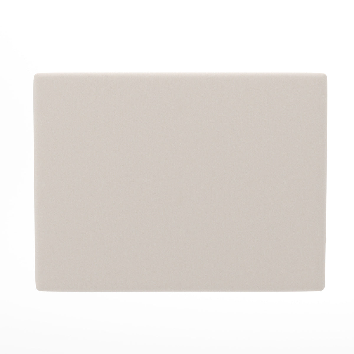 Beige |#| Upholstered Twin Headboard with 2 Power Outlets, 1 USB, 1 USB-C Port in Beige