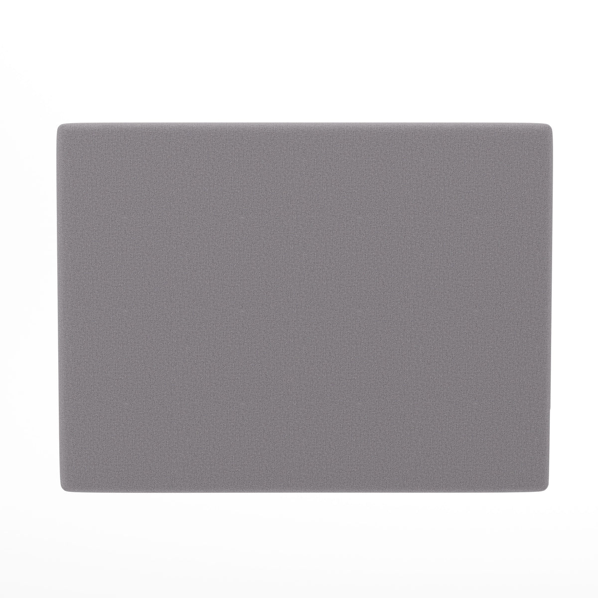 Gray |#| Upholstered Twin Headboard with 2 Power Outlets, 1 USB, 1 USB-C Port in Gray