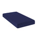Twin |#| Liquid-Resistant Memory Foam Twin Mattress with Zippered Cover in Blue